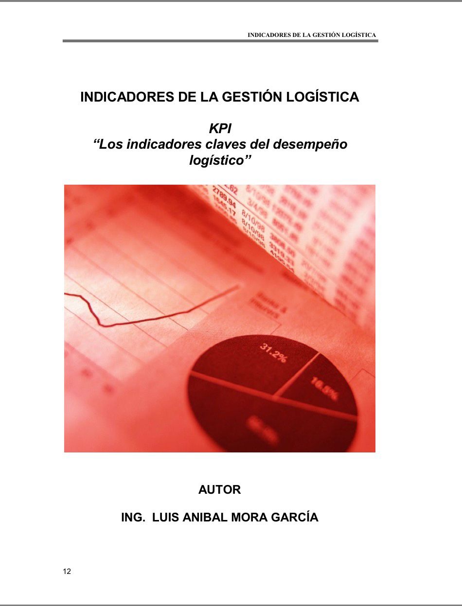 Portada de INDICADORES DE LA GESTIÓN LOGÍSTICA