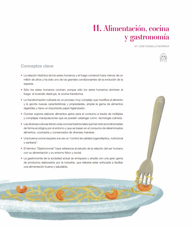 Portada de ALIMENTACIÓN, COCINA Y GASTRONOMÍA