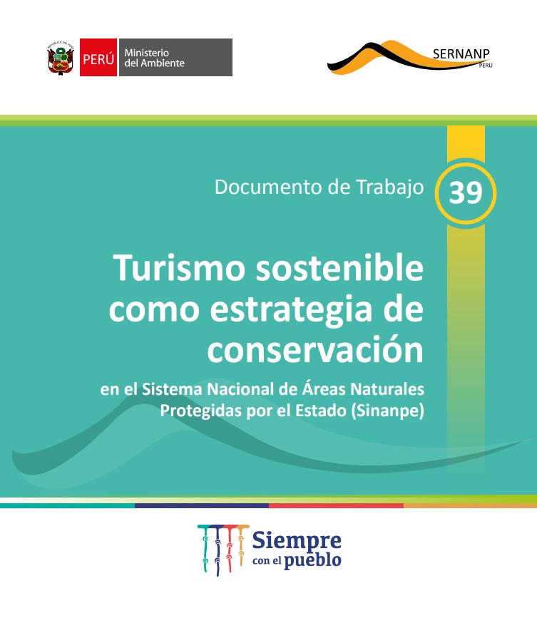 Portada de TURISMO SOSTENIBLE COMO ESTRATEGIA DE CONSERVACIÓN 