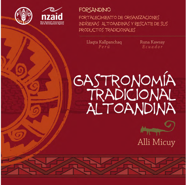 Portada de GASTRONOMIA TRADICIONAL ALTOANDINA