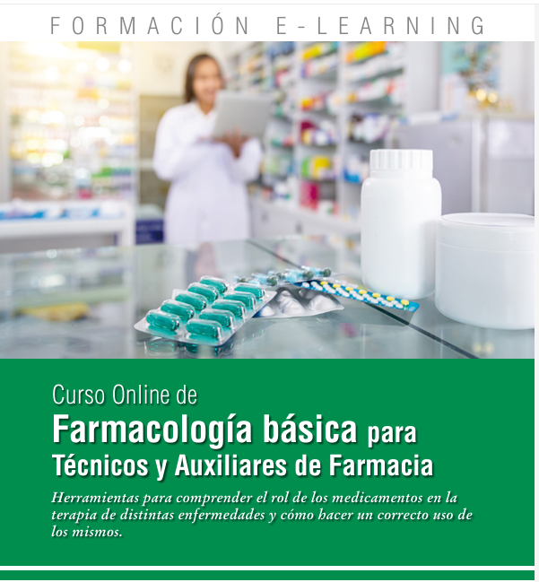 Portada de Farmacología básica para Técnicos y Auxiliares de Farmacia