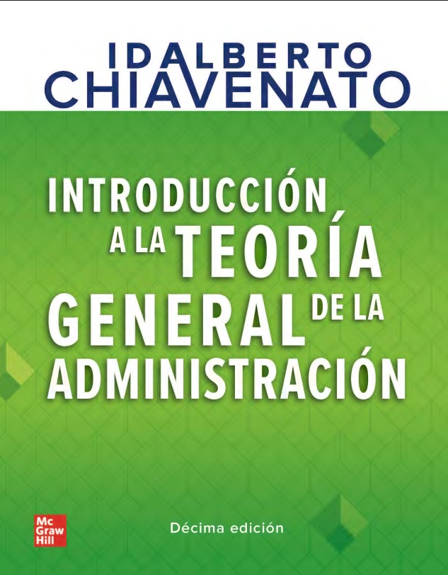 Portada de INTRODUCCIÓN A LA TEORÍA GENERAL DE LA ADMINISTRACIÓN DÉCIMA EDICIÓN 