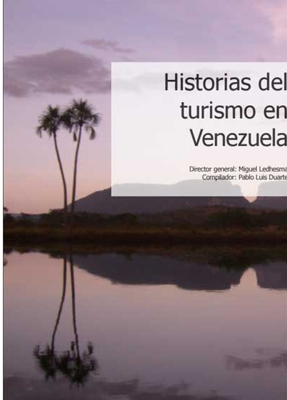 Portada de HISTORIAS DEL TURISMO EN VENEZUELA 