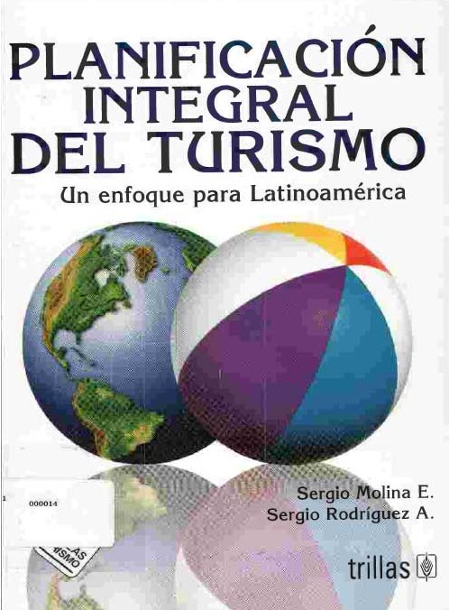 Portada de PLANIFICACIÓN INTEGRAL DEL TURISMO 