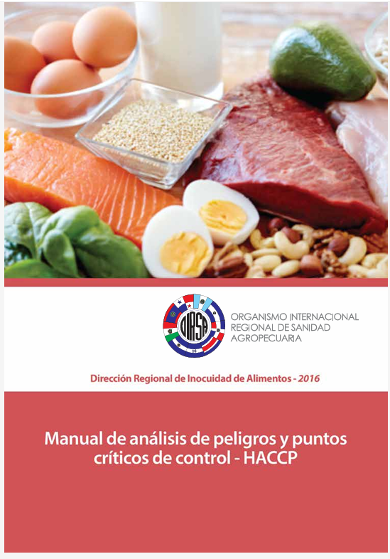 Portada de MANUAL DE ANALISIS DE PELIGROS Y PUNTOS CRITICOS DE CONTROL -HACCP