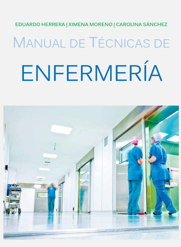 Portada de MANUAL DE TÉCNICAS DE  ENFERMERÍA 
