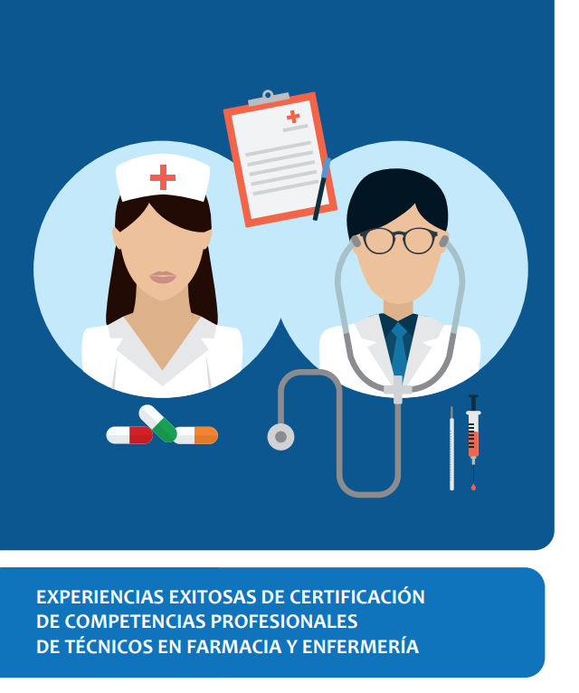 Portada de EXPERIENCIAS EXITOSAS  PROFESIONALES DE TÉCNICOS EN FARMACIA Y ENFERMERÍA