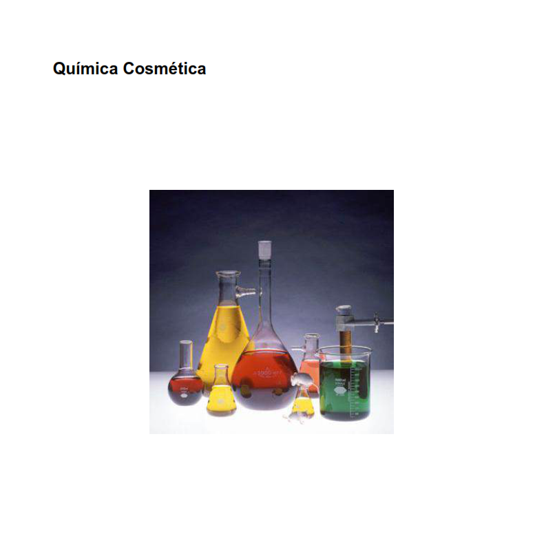 Portada de Química Cosmética