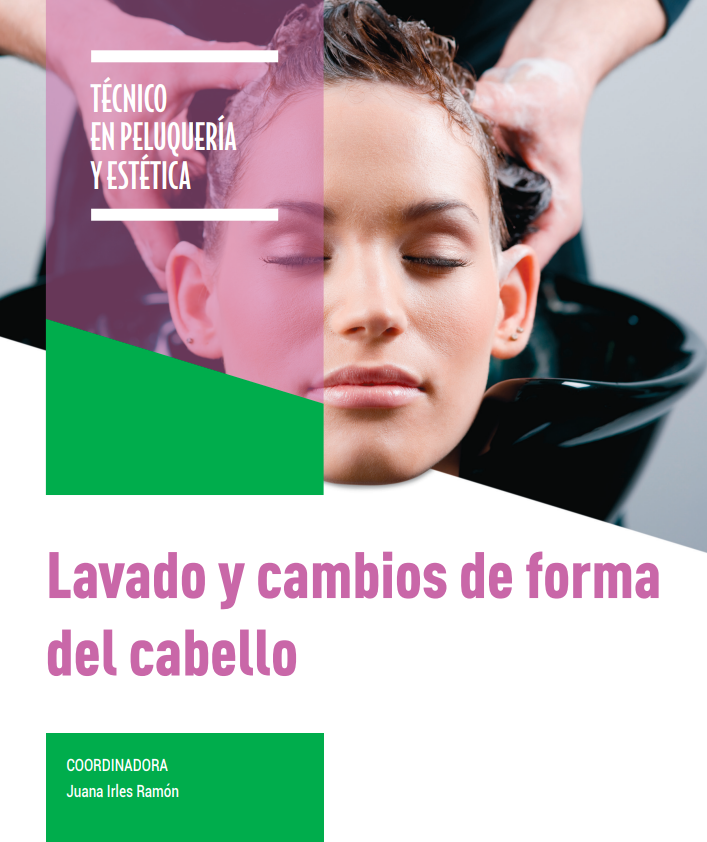 Portada de Lavado y cambios de forma de cabello 