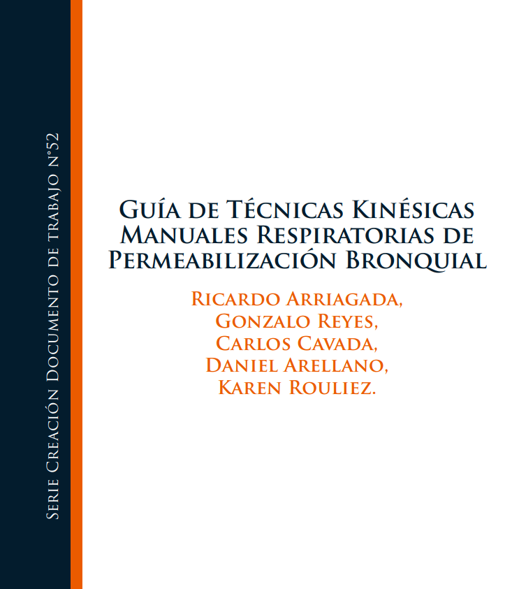 Portada de Guía de Técnicas Kinésicas Manuales Respiratoria