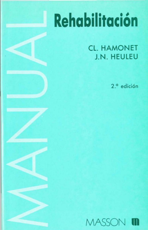 Portada de MANUAL DE REHABILITACION