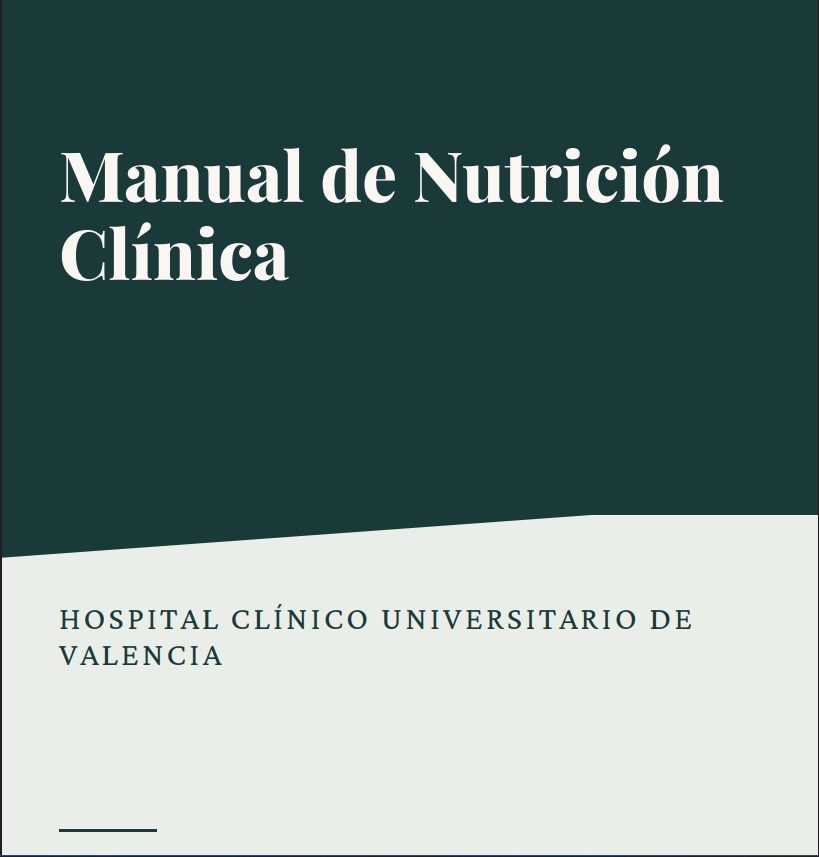 Portada de Manual de Nutrición Clínica
