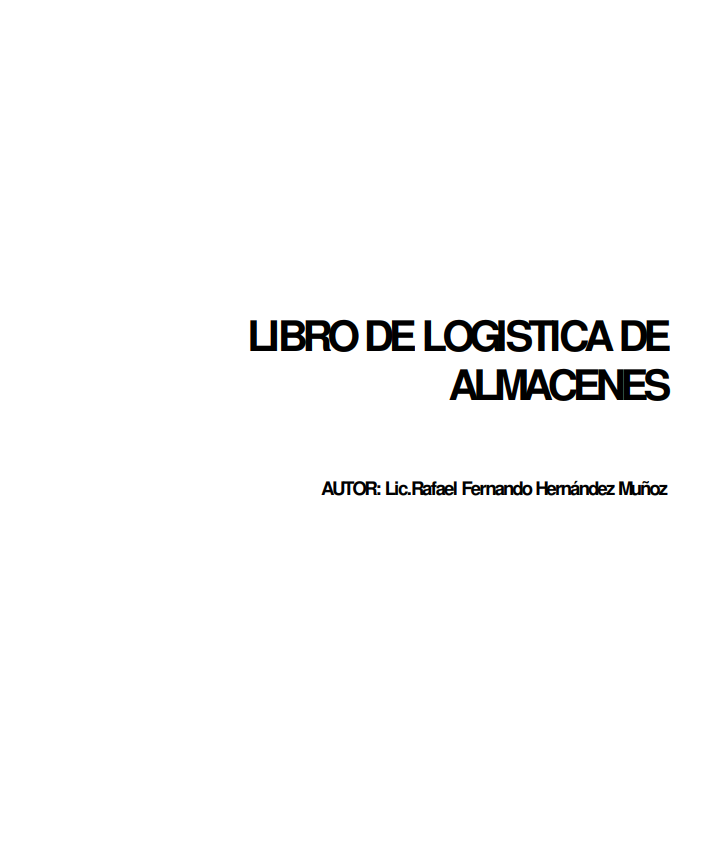 Portada de LOGISTICA DE ALMACENES