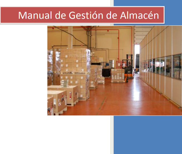 Portada de Manual de Gestión de Almacén