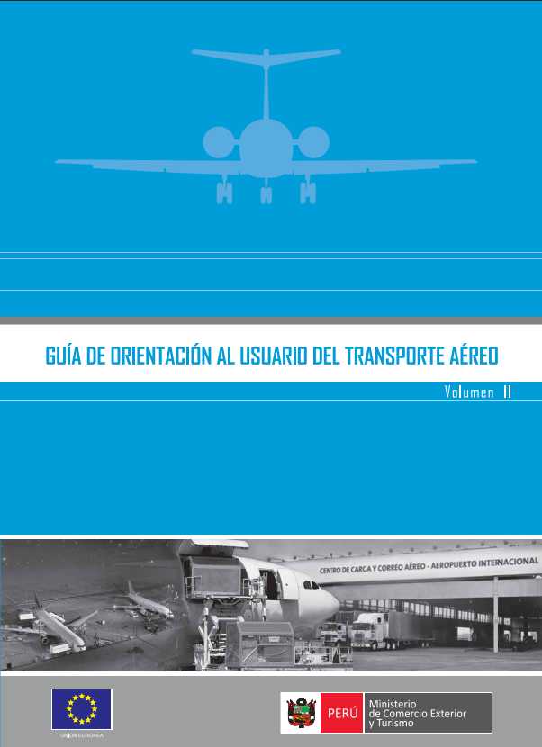 Portada de GUÍA DE ORIENTACIÓN AL USUARIO DEL TRANSPORTE AÉREO