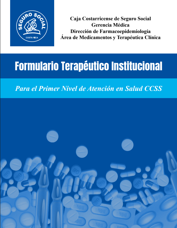 Portada de Formulario Terapéutico Institucional