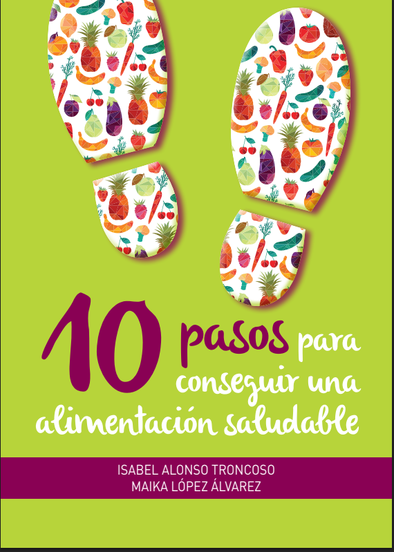 Portada de 10 pasos para conseguir una alimentación saludable