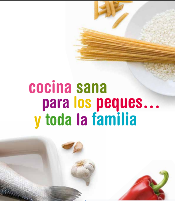 Portada de cocina sana para los peques… y toda la familia