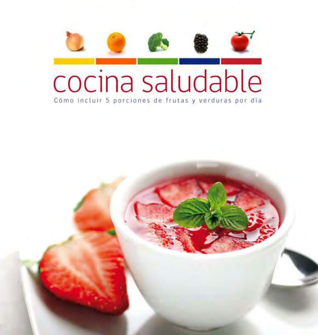 Portada de cocina saludable