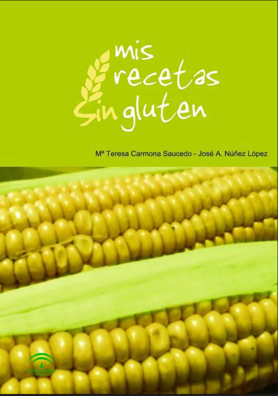 Portada de mis recetas Sin gluten