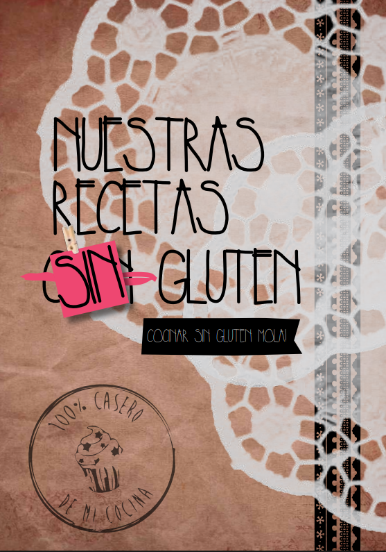 Portada de NUESTRAS RECETAS sin GLUTEN