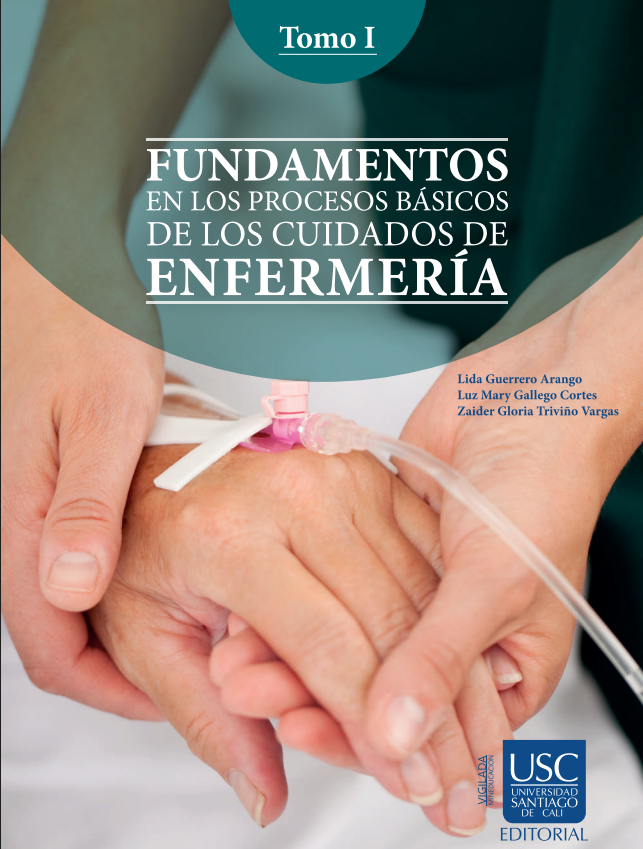 Portada de FUNDAMENTOS EN LOS PROCESOS BASICOS DE LOS CUIDADOS DE LA ENFERMERIA