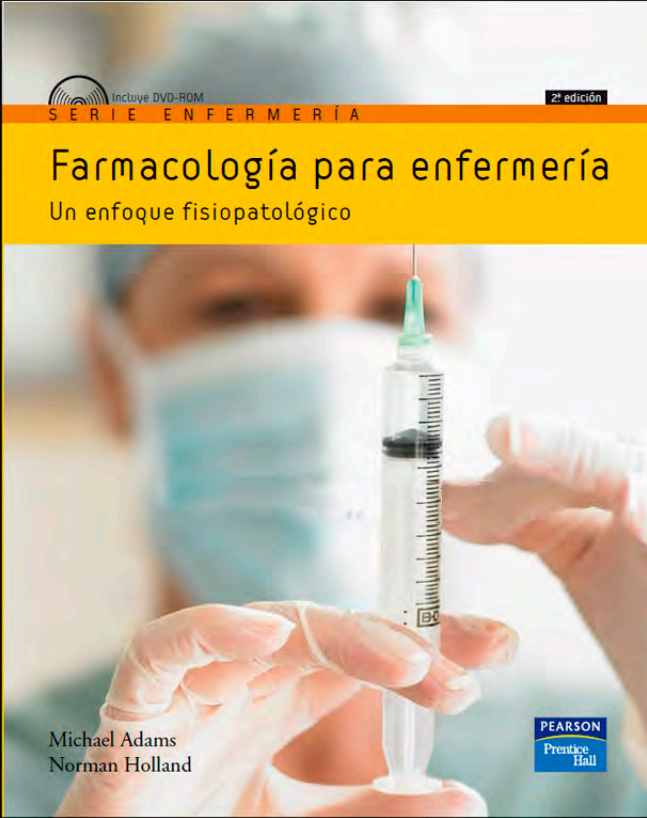 Portada de Farmacología para enfermería