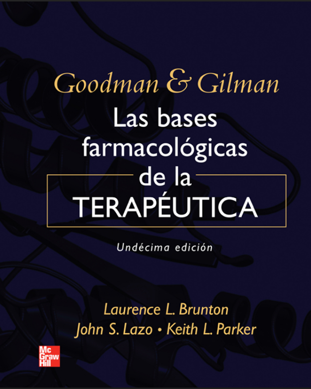 Portada de Las bases farmacológicas de la TERAPÉUTICA