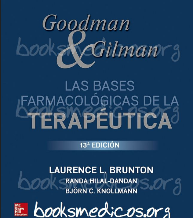 Portada de Las bases farmacológicas de la TERAPÉUTICA