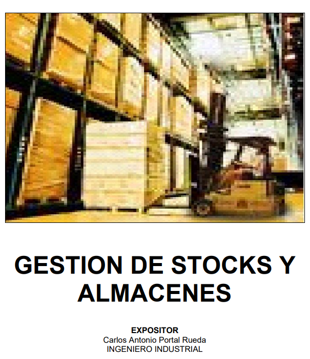 Portada de GESTION DE STOCKS Y ALMACENES