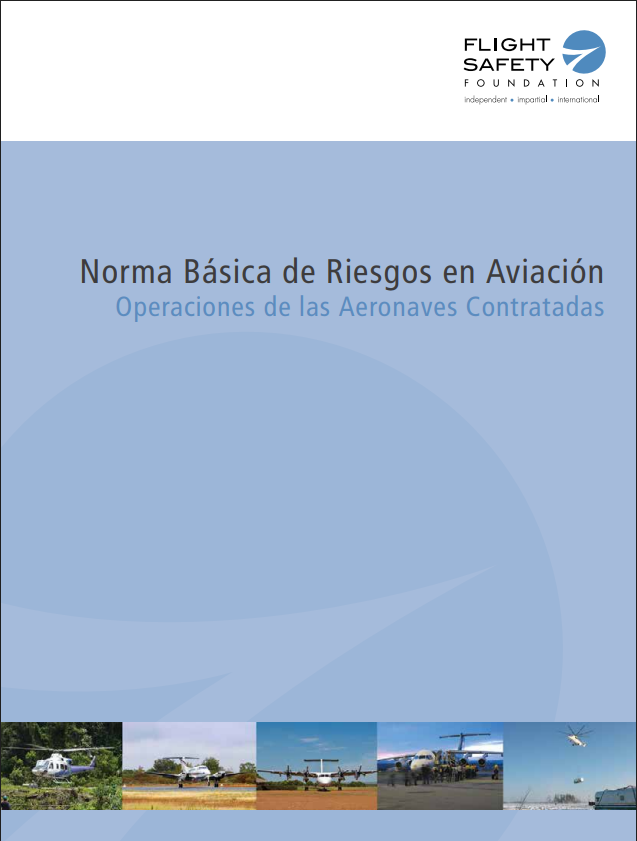 Portada de Norma Básica de Riesgos en Aviación