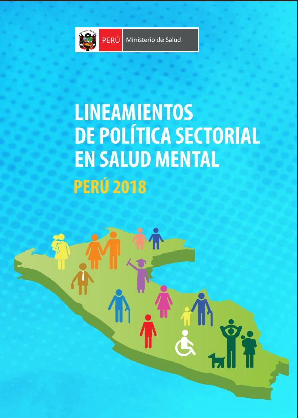Portada de LINEAMIENTOS DE POLÍTICA SECTORIAL EN SALUD MENTAL