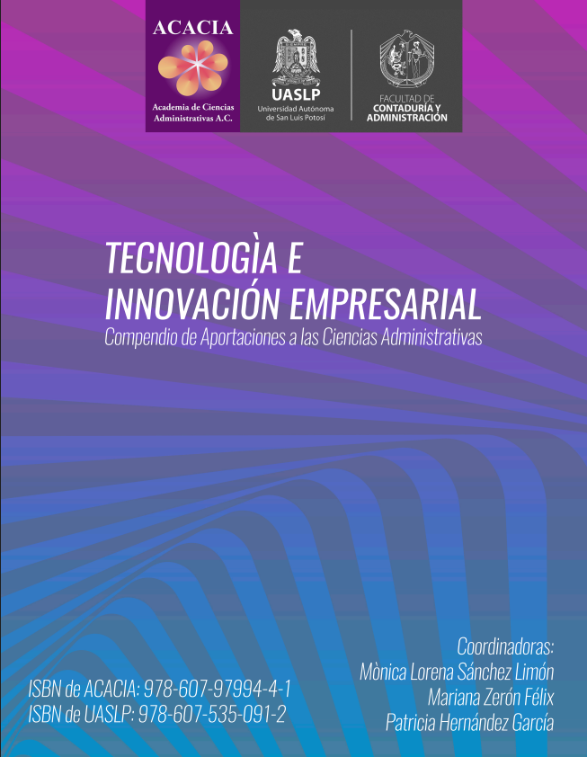 Portada de TECNOLOGÌA E INNOVACIÓN EMPRESARIAL