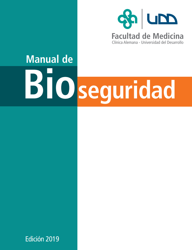Portada de Manual de  Bioseguridad