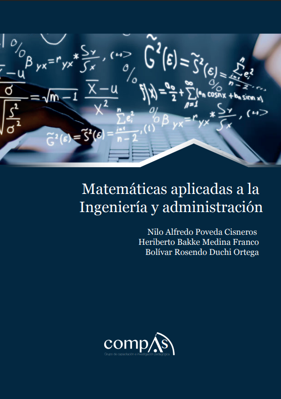 Portada de Matemáticas aplicadas a la Ingeniería y administración
