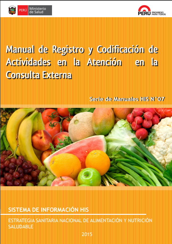Portada de Manual de Registro y Codificación 