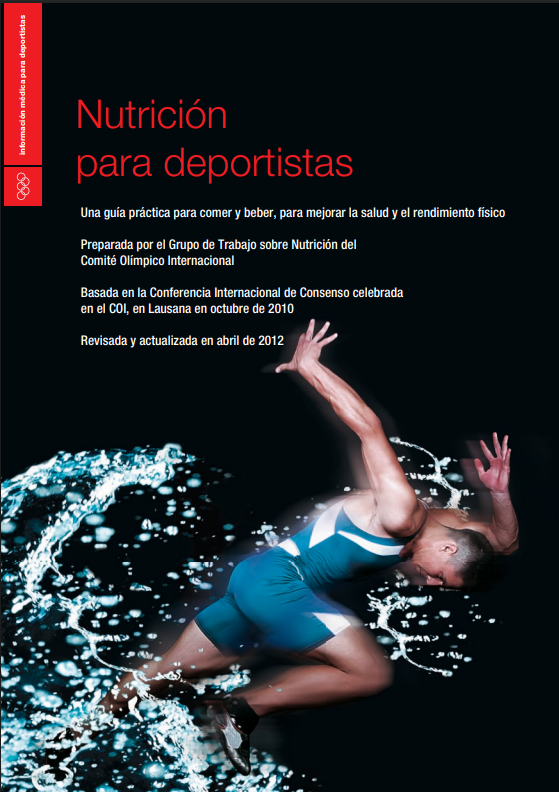 Portada de Nutrición para deportistas