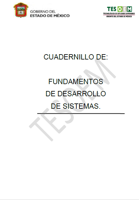 Portada de FUNDAMENTOS DE DESARROLLO DE SISTEMAS