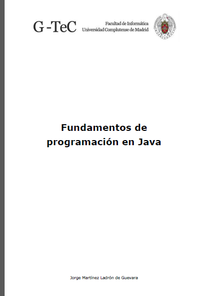 Portada de Fundamentos de programación con Java
