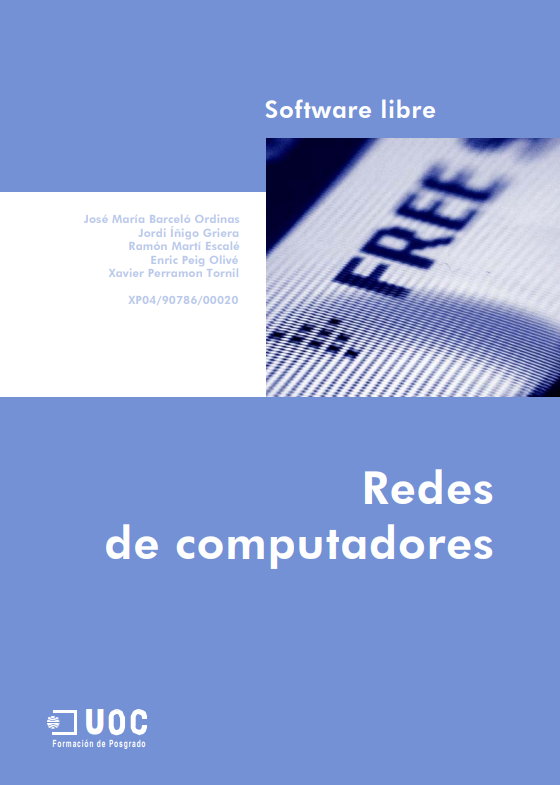 Portada de Redes de computadores 