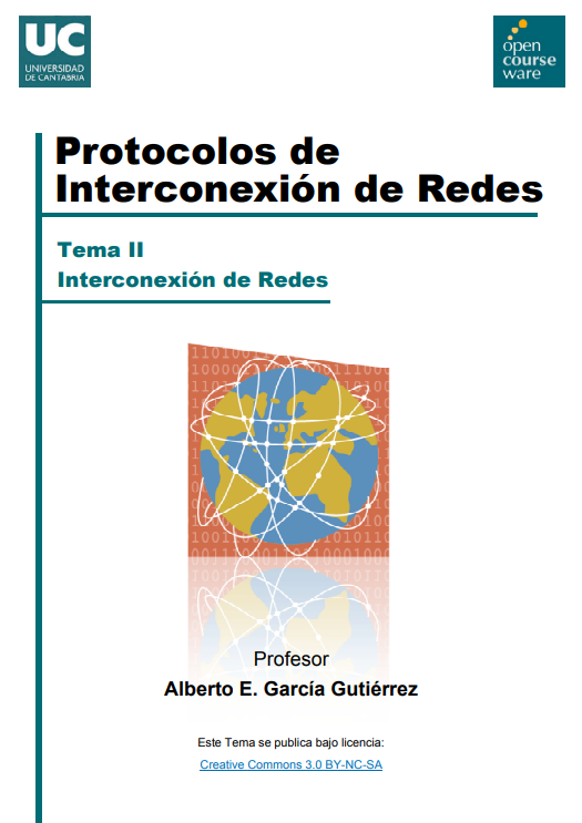Portada de Protocolos de Interconexión de Redes