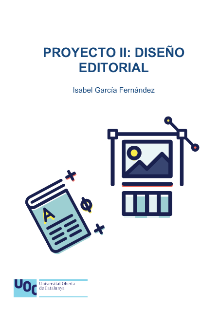 Portada de PROYECTO II: DISEÑO EDITORIAL