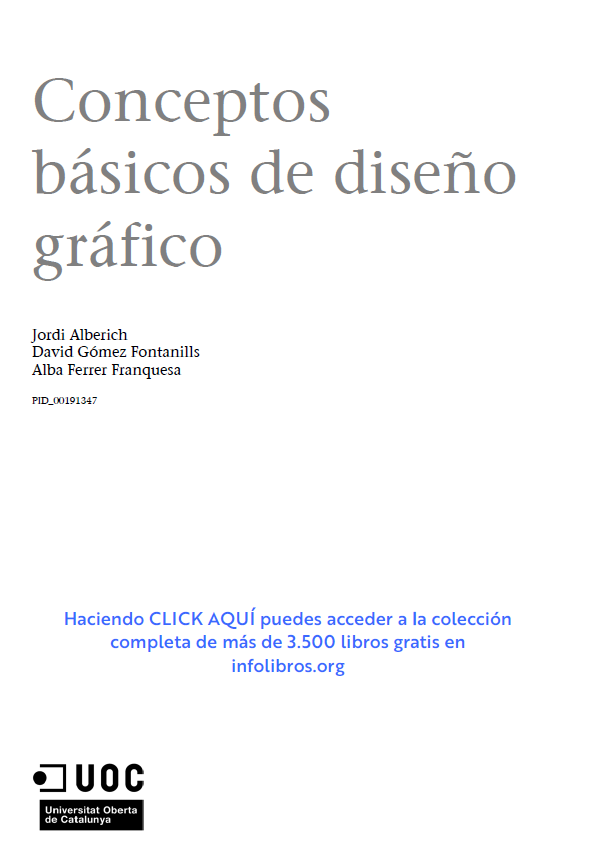 Portada de Conceptos básicos de diseño gráfico