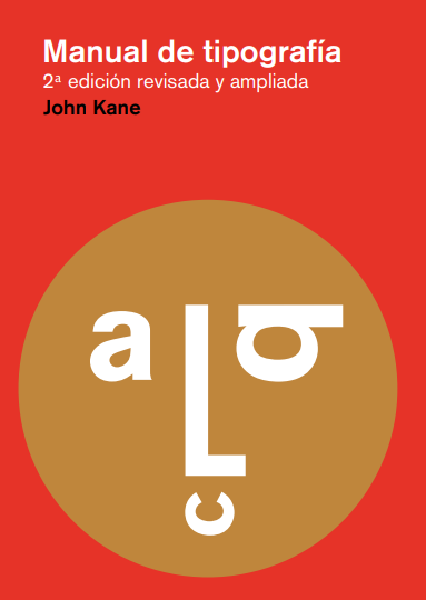Portada de Manual de tipografía