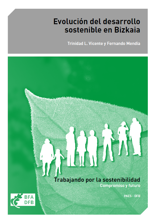 Portada de Evolución del desarrollo sostenible en Bizkaia