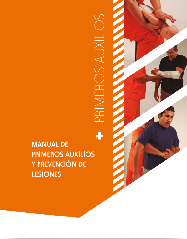 Portada de MANUAL de PRIMEROS AUXILIOS Y PREVENCIÓN de LESIONES