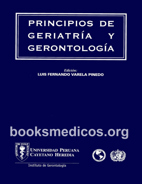 Portada de PRINCIPIOS DE GERIATRÍA Y GERONTOLOGÍA