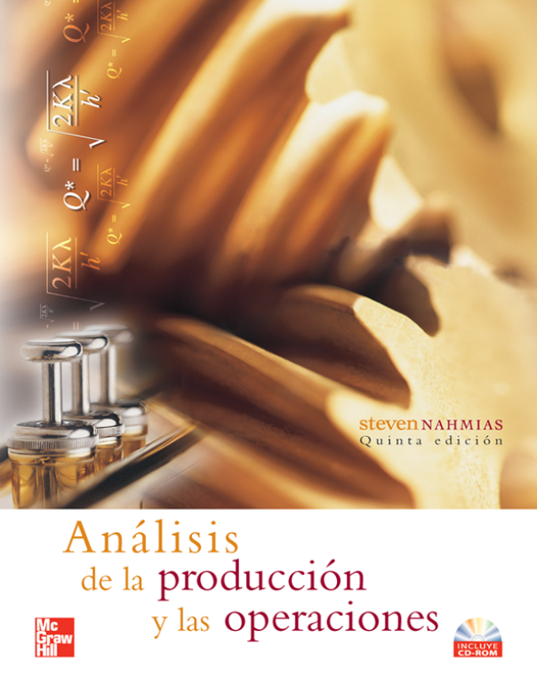 Portada de Análisis de la producción y las operaciones