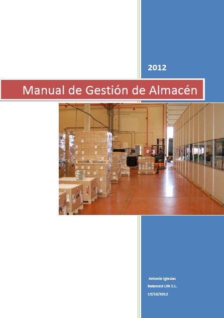 Portada de Manual de Gestión de Almacén 