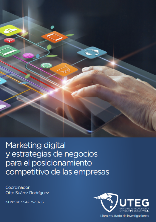 Portada de Marketing digital y estrategias de negocios para el posicionamiento competitivo de las empresas